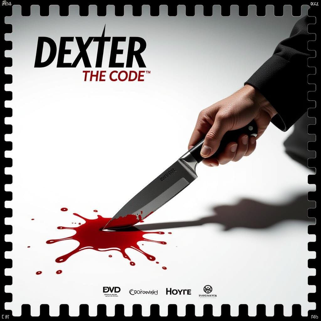 Blood Drop Reflection: A Cinematic Film Still