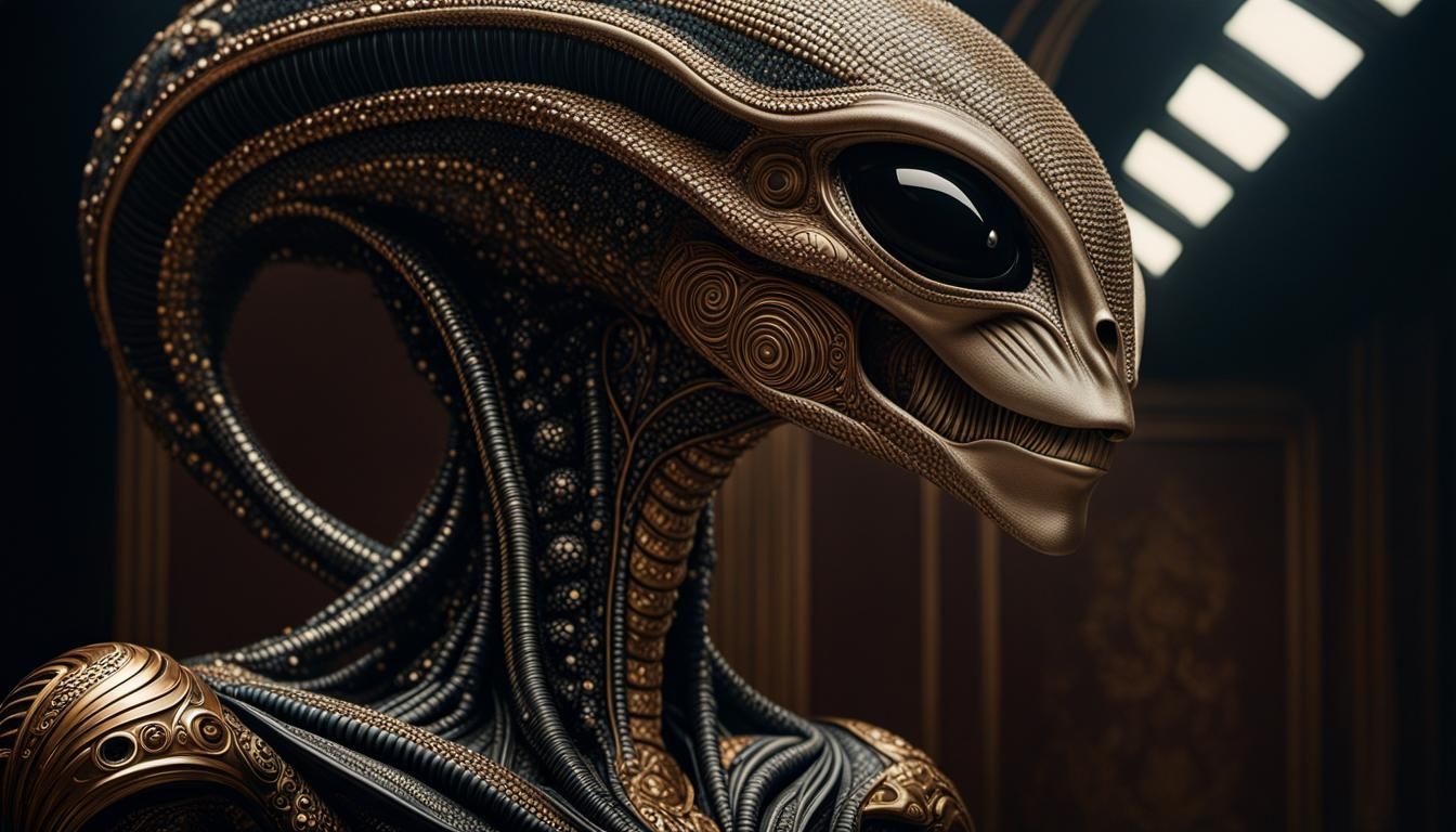 Dreamlike Aliens in Hyperrealistic Photorealism