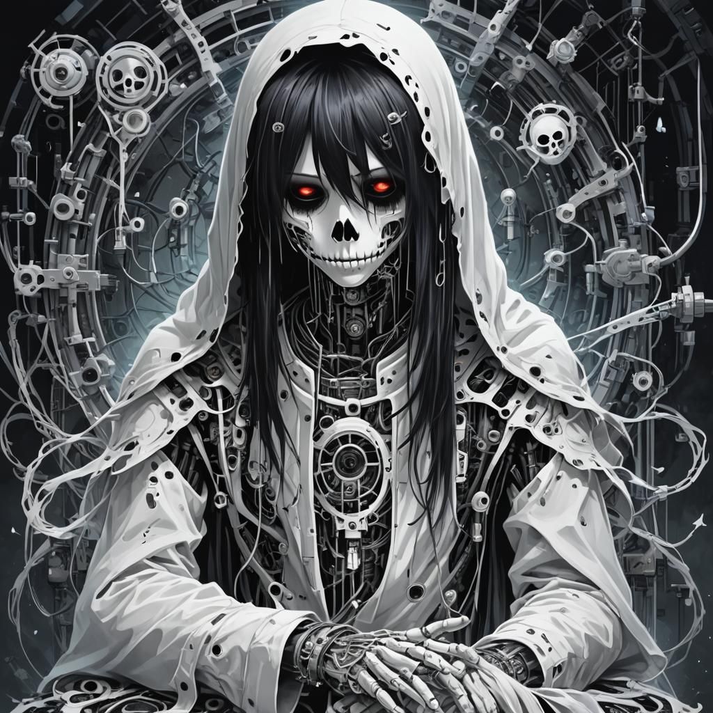 Emo Ghost in the Machine: Digital Art