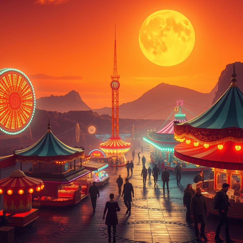 Funfair on Mars