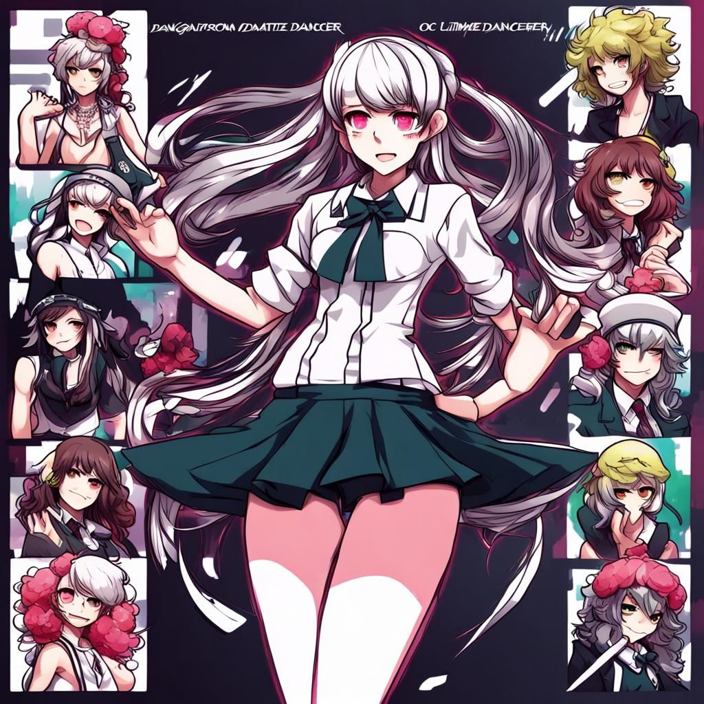 Danganronpa OC Ultimate Dancer in Anime Style