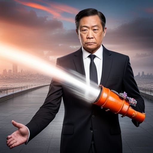 AI Interpretation of Fart Cannon