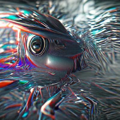 Kafka Portrait in 8K 3D Resolution