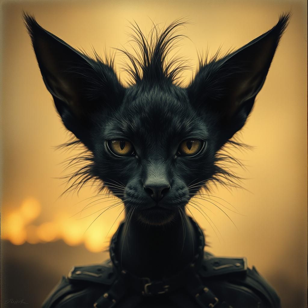 Hyperdetailed Charcoal Drawing of Jinx: Cinematic Film Still