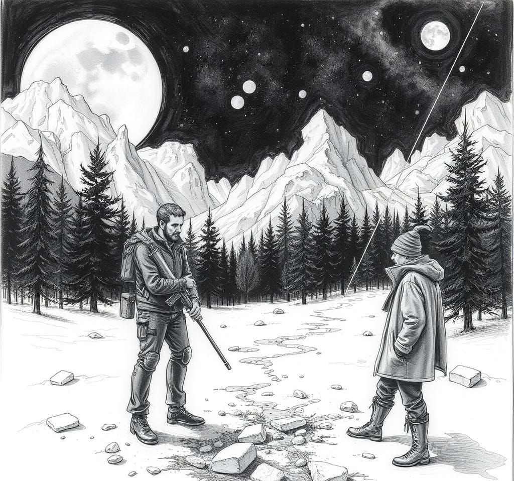 Fantasy Illustration in the Style of Kuskov