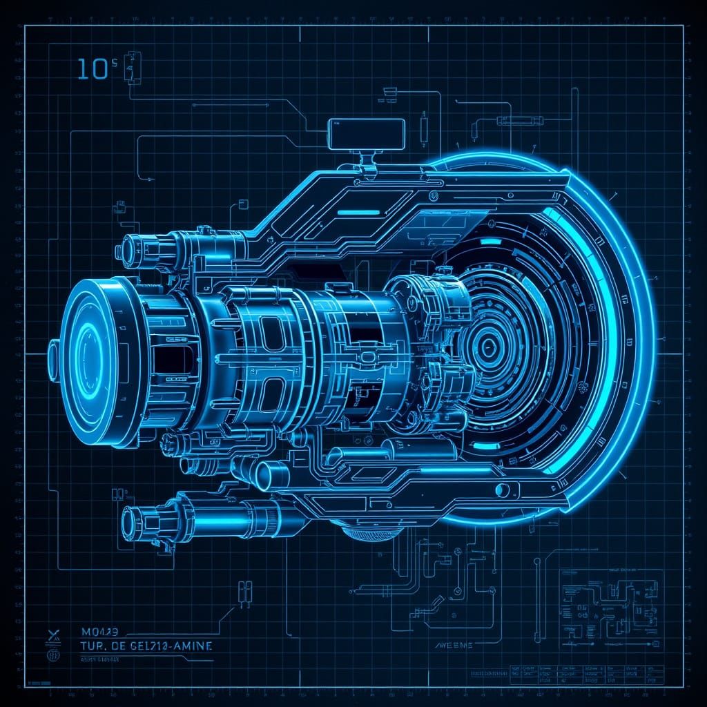 blueprint Of time machine 3