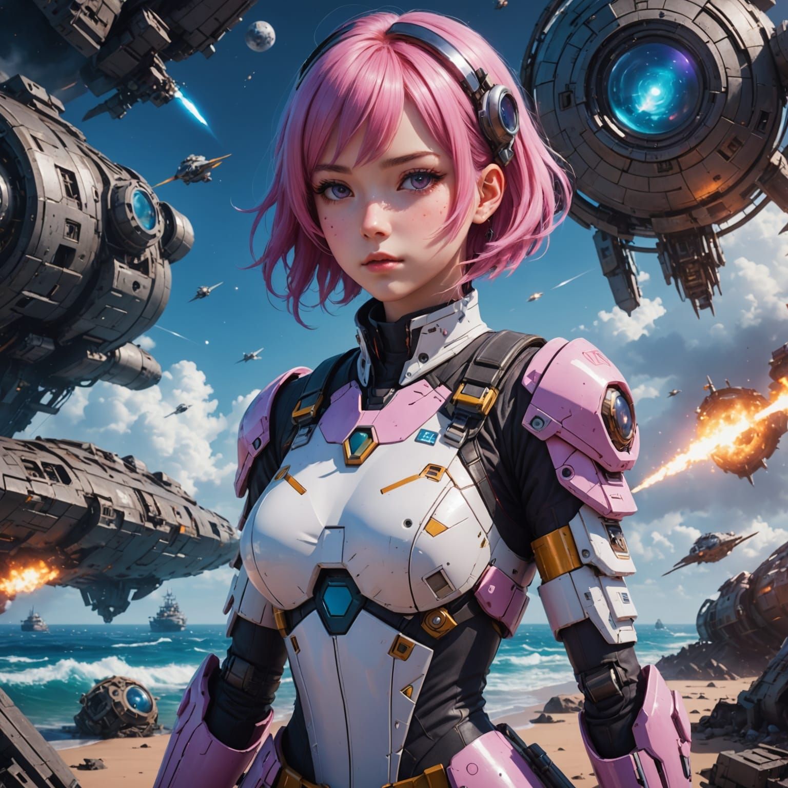 Goddess of the Cosmic Wreckage