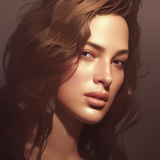 Detailed Portrait with Dynamic Lighting