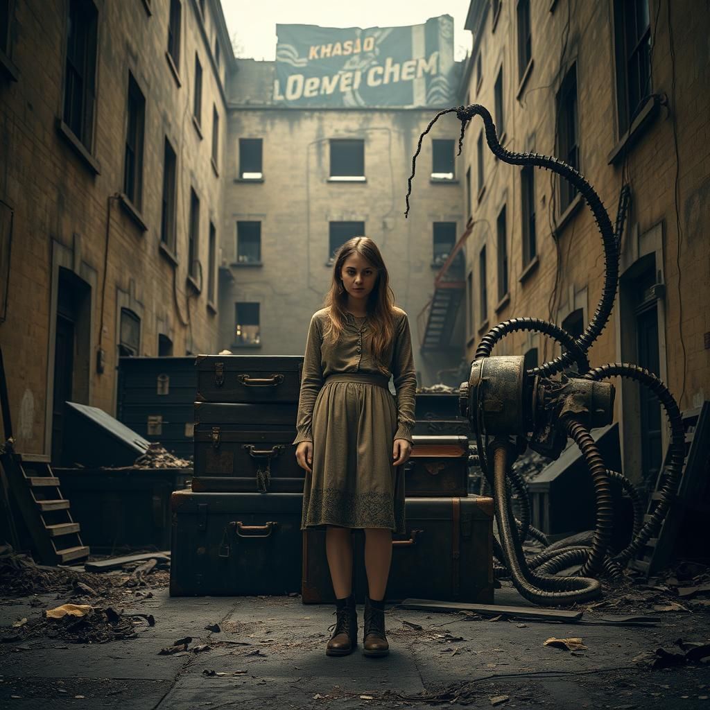 Collecting Memories in a Dystopian Ruin