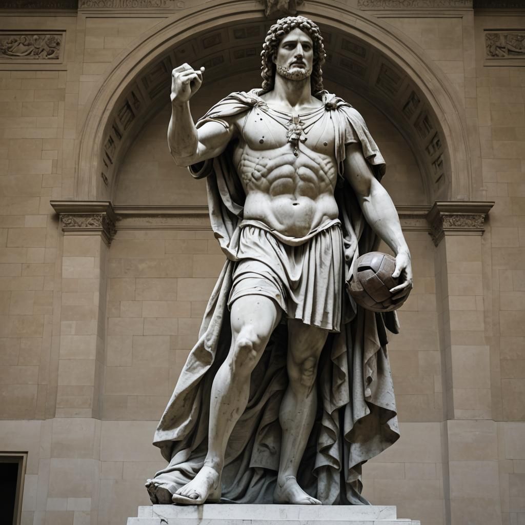 Winged Victory of Samothrace Statue Takes Flight