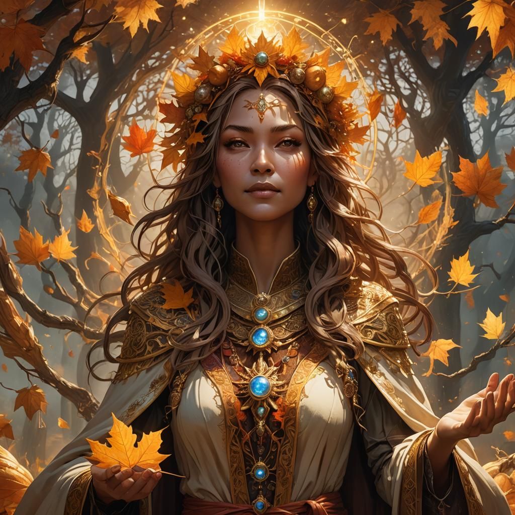 Griselda Maple: Harvest Witch Concept Art