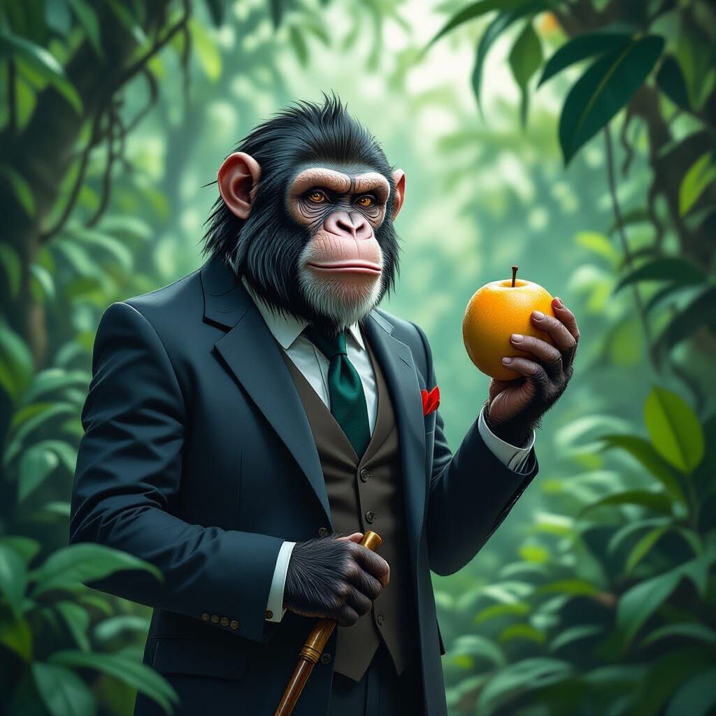 "I desire the acquisition of a flavour-rich fruit comestible...