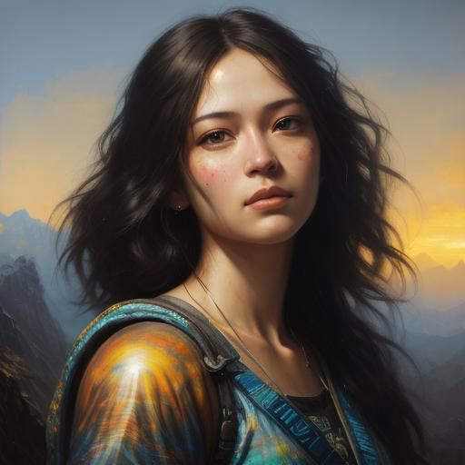 Mountain girl