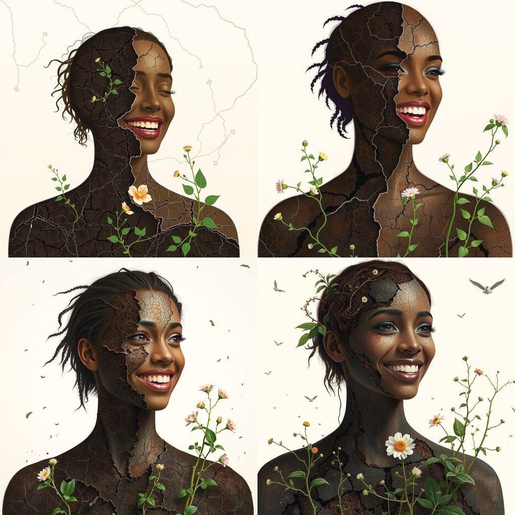 Resilient Beauty in Full Bloom