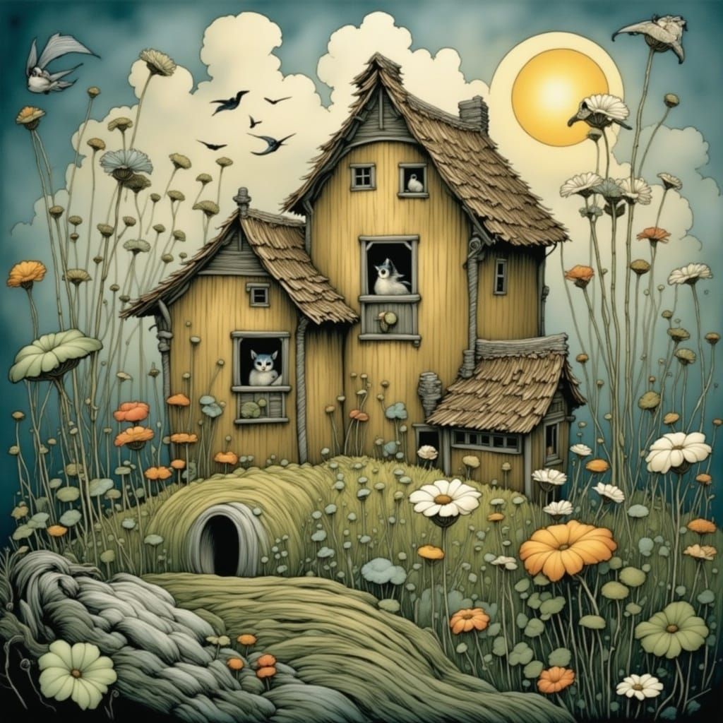 Surrealistic Visions of a Forgotten Era