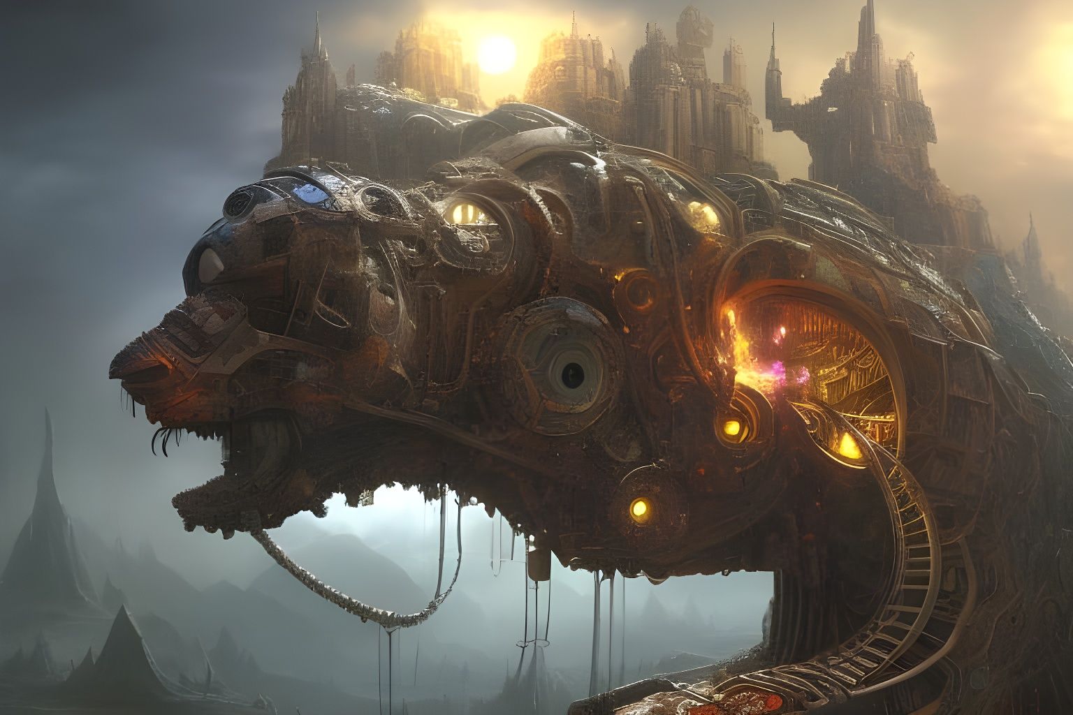 Interdimensional Bio-Mechanical Mind Transfer Machine