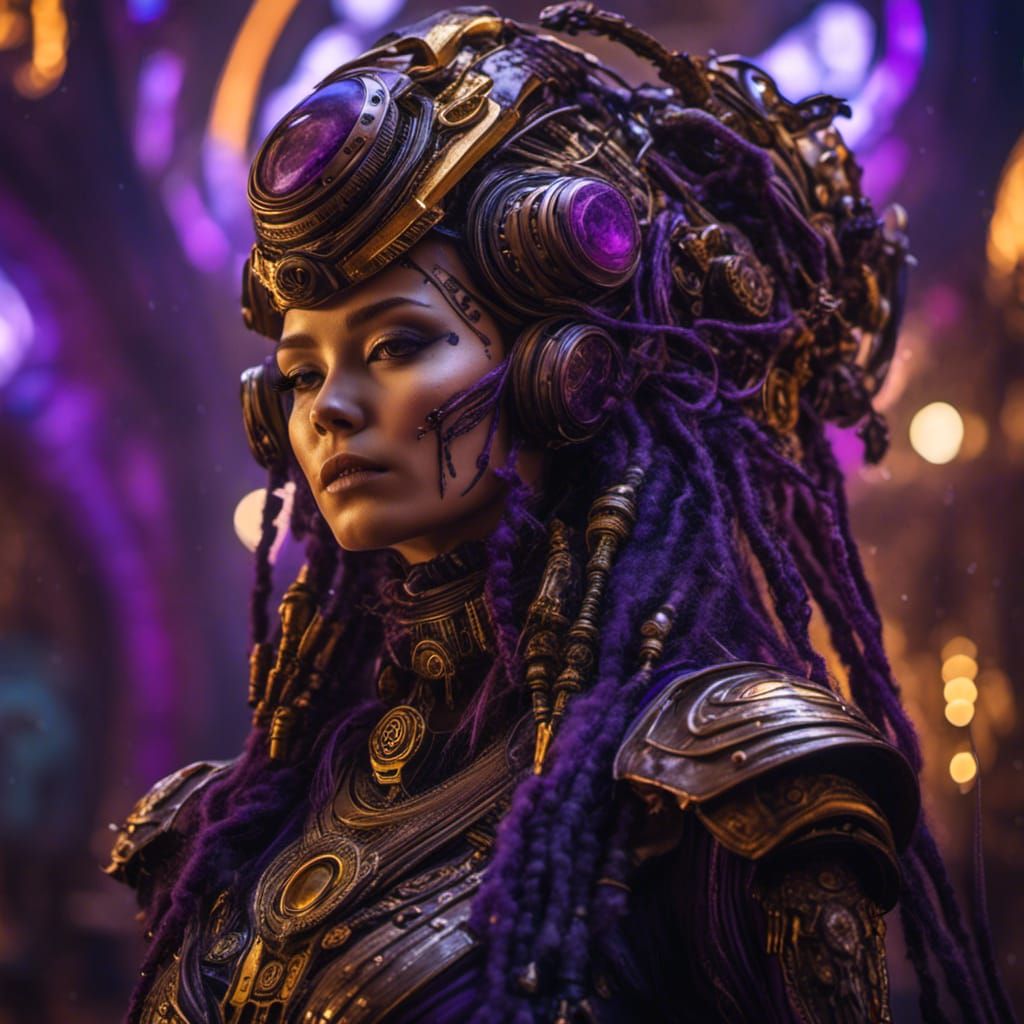 Steampunk Shaman in Dark Fantasy Concept Art