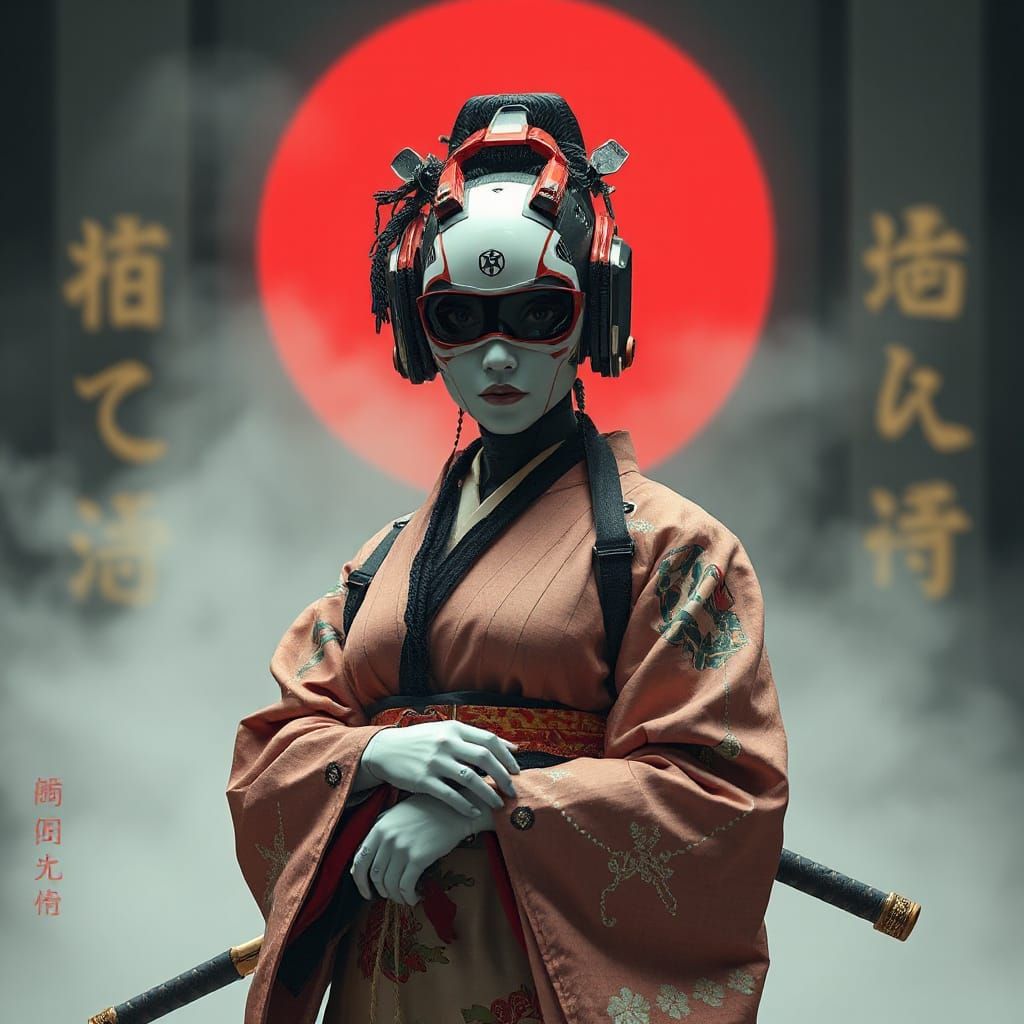 robotic geisha