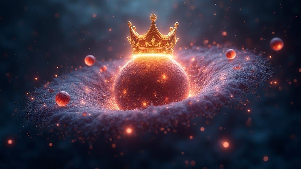 Nucleus Commands Mitochondria in Sci-Fi Battlefield