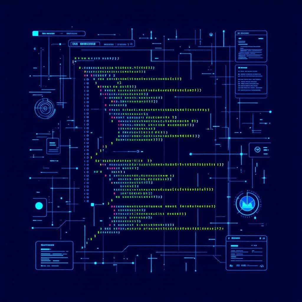 Digital Blueprint of Code and Data Visualizations