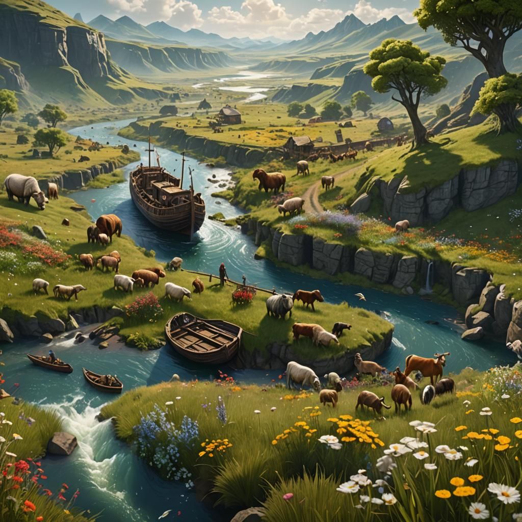 Noah's Ark: Disembarking to a New World