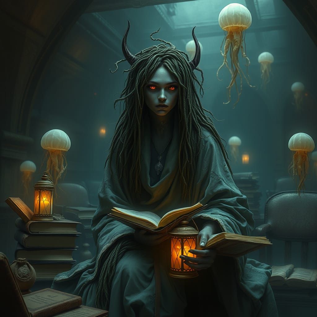 Sea Sprite in Underwater Lecture Hall