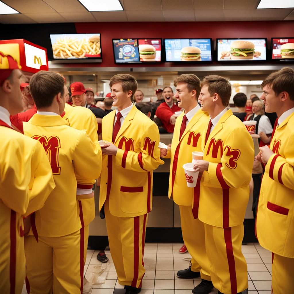 Fraternity Hazing Ritual at McDonald's