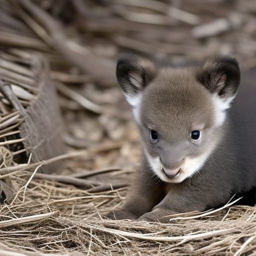 Adorable Tri-Color Baby Animal: Ultimate Cuteness
