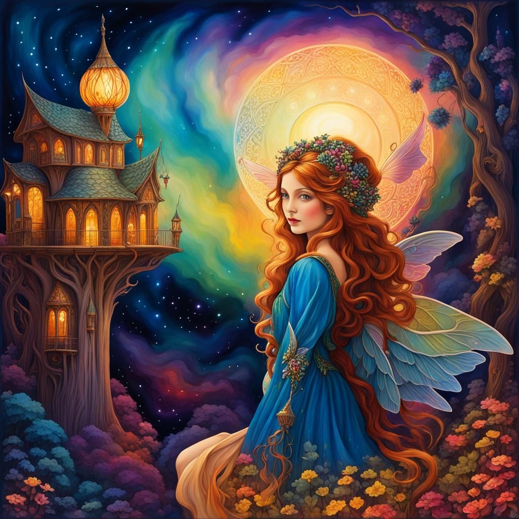 Beautiful Fairy in Fairy Village (2)