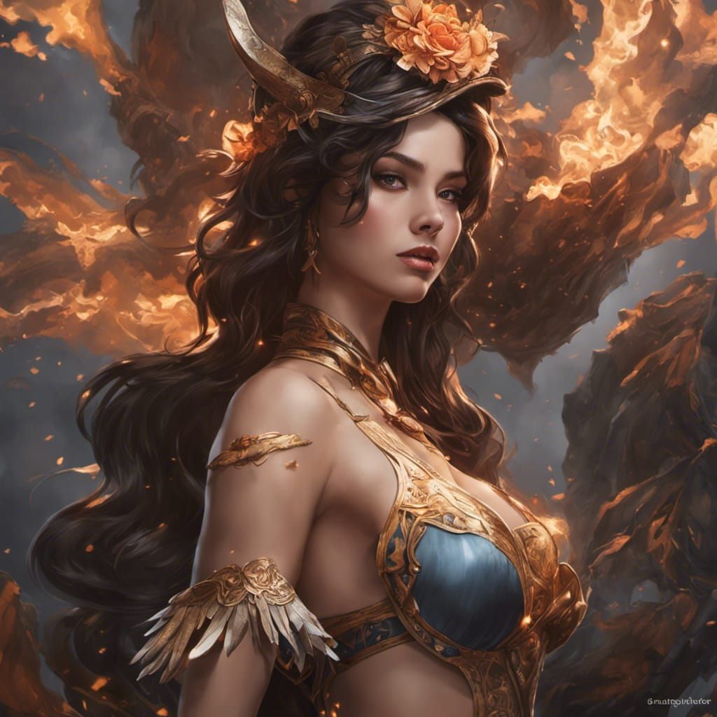 Fantasy Thief Portrait in Dark, Detailed Style