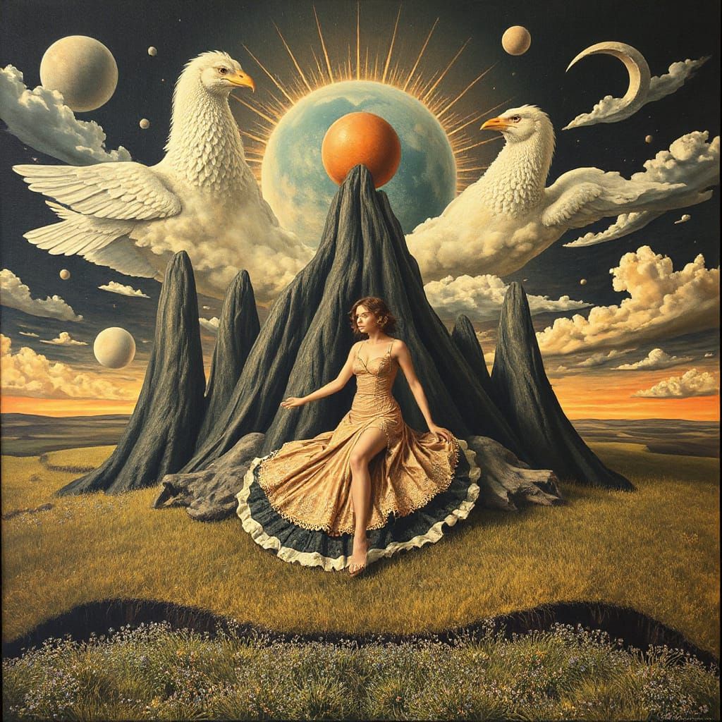 Surrealist Masterpiece Inspired by André Breton