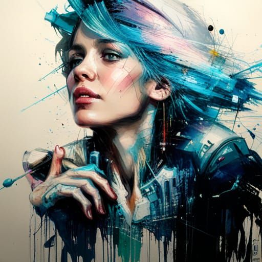 Titanium Starship Formula One at Warp Speed