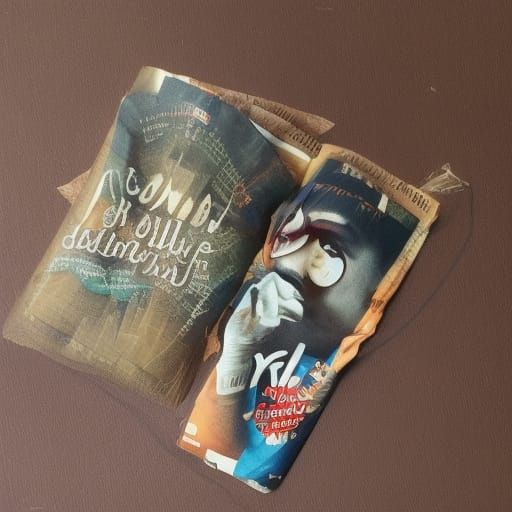 Abstract Design from Simple AI Prompt