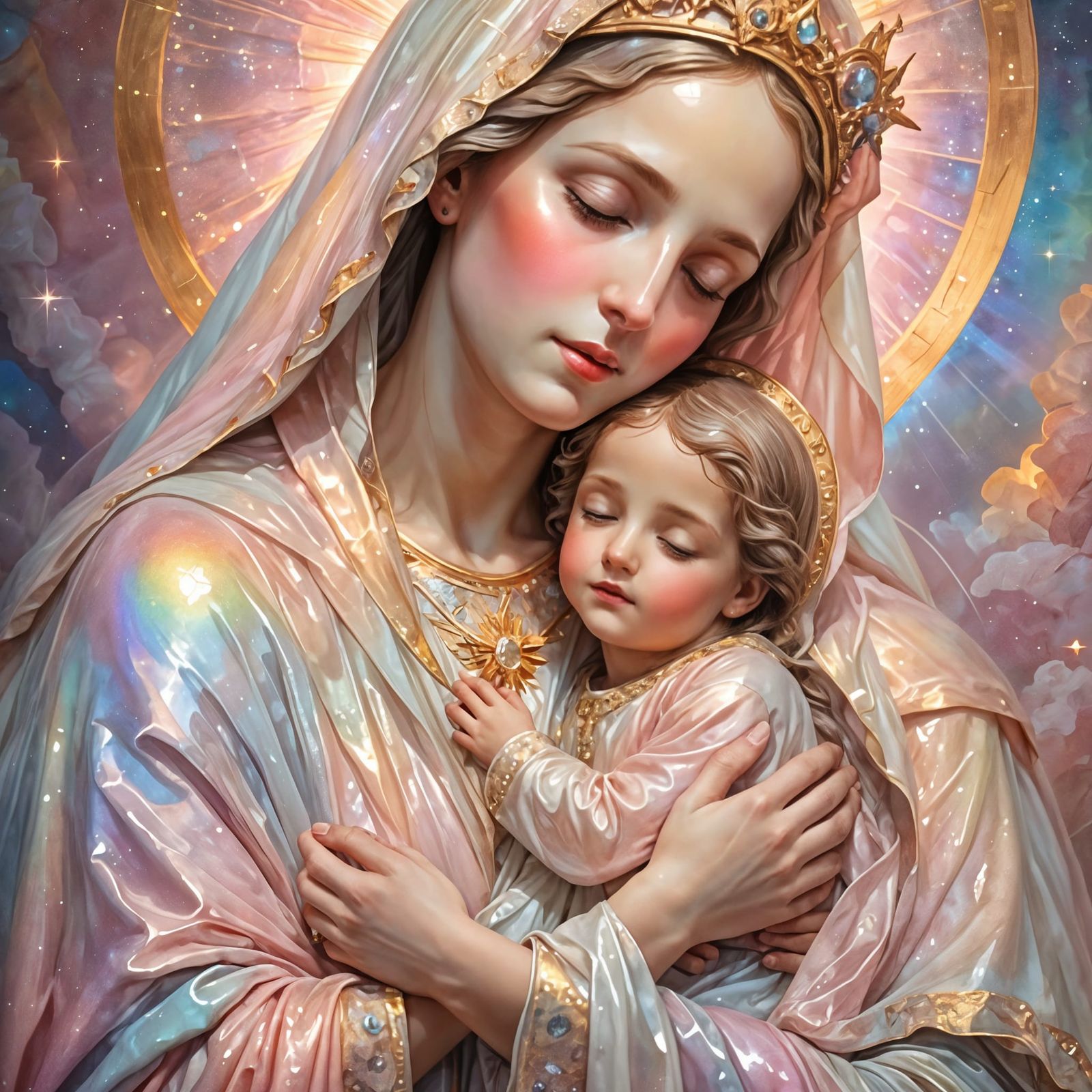 Mother Mary and Jesus