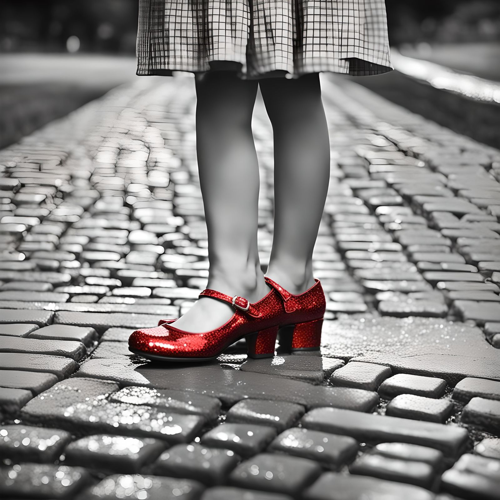 Red Shoes on the Road to Oz