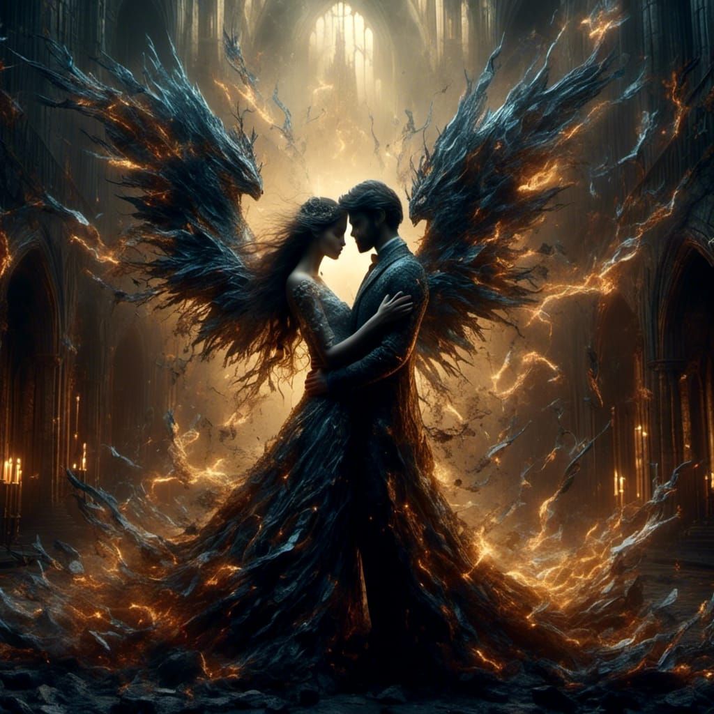 Embracing Dragons in Dark Ambiance