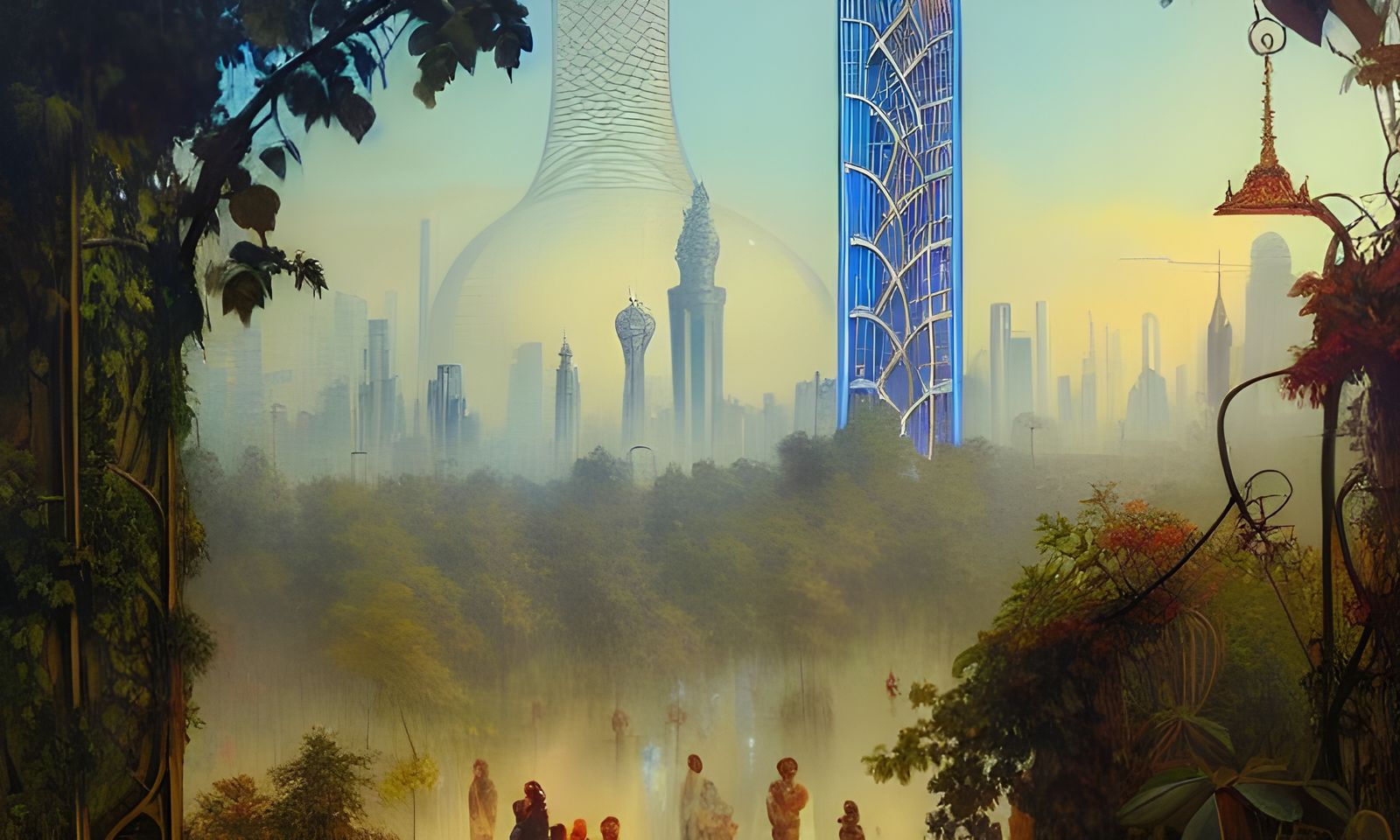 City Reclaims Old World's Fair at Dusk