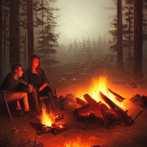 Campfire Smores with Sinister Undertones