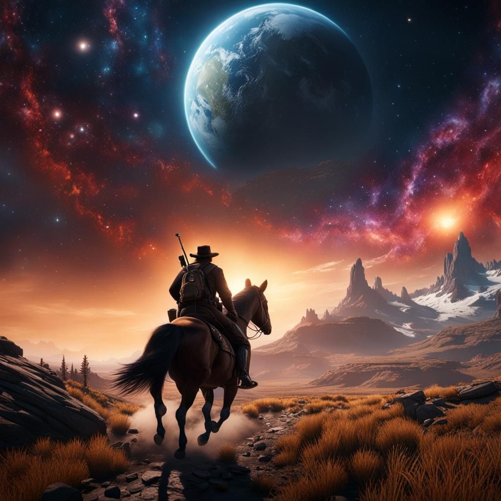 Arthur Morgan's Fantastical Space Flight