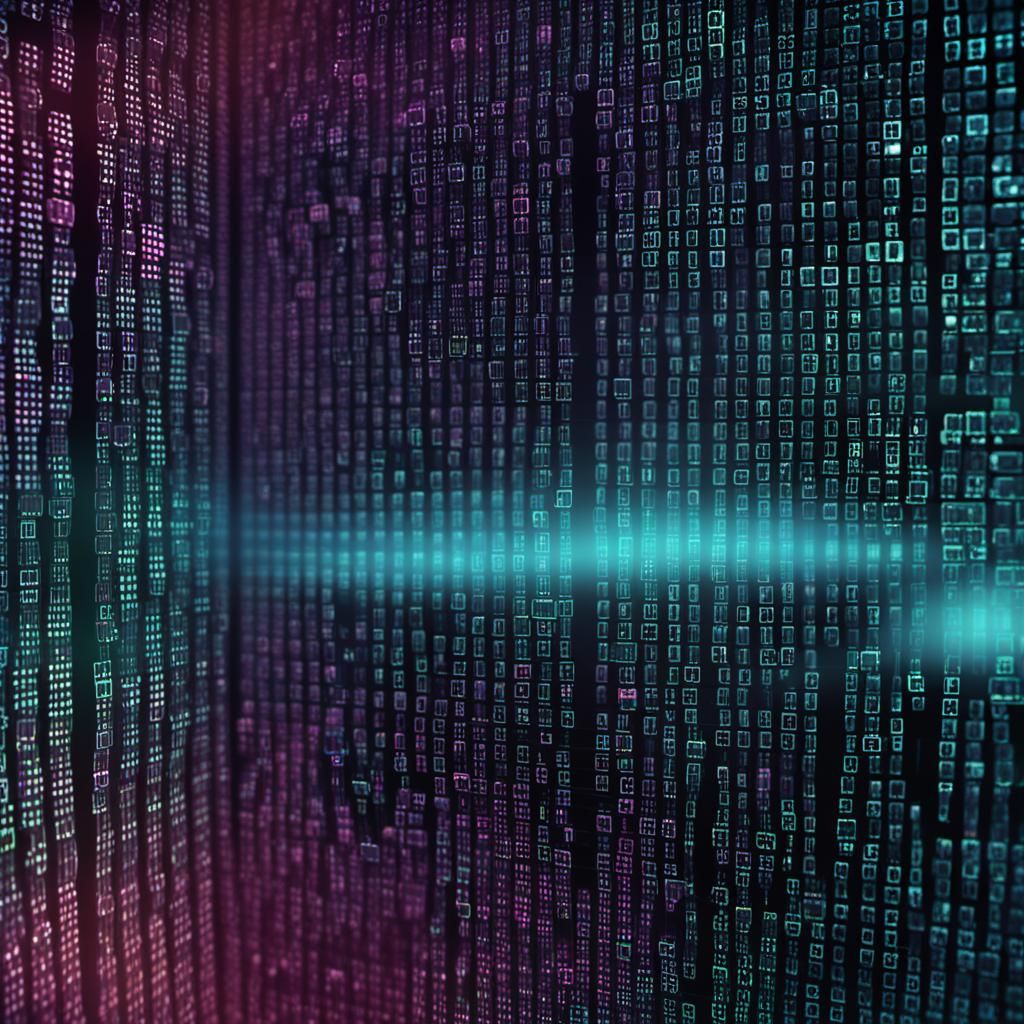 Holographic Binary Code Data Matrix Transformation