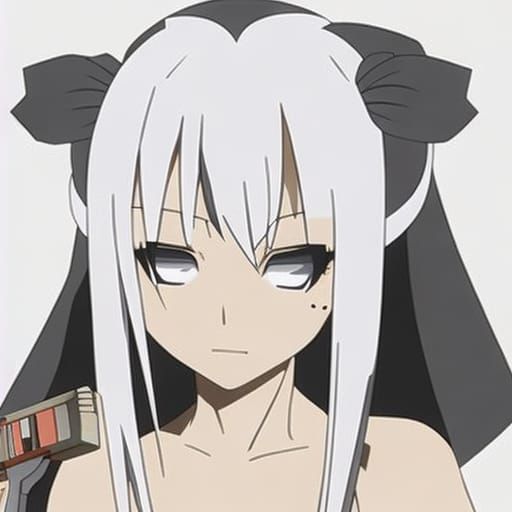 Anime Zombie Girl Illustration