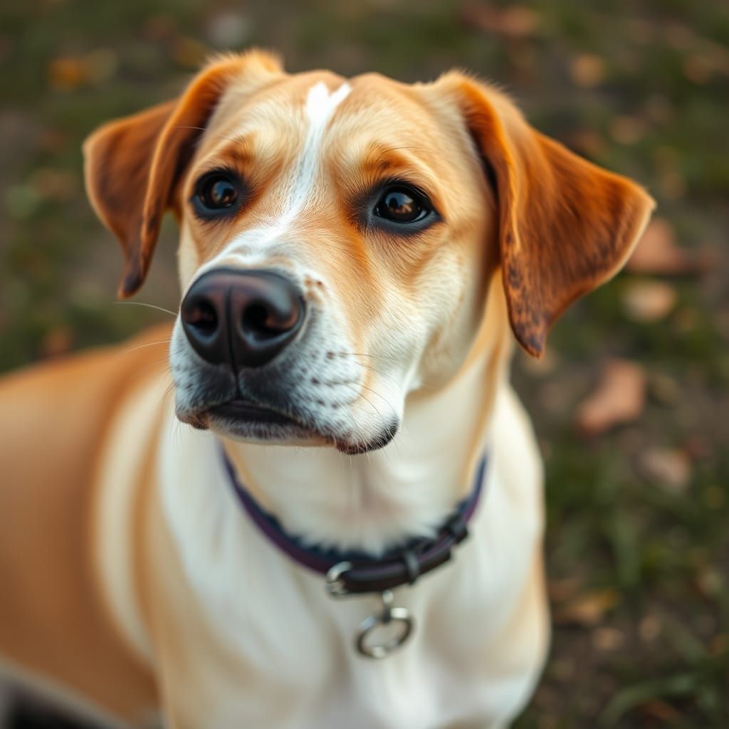 Simple Image of a Dog