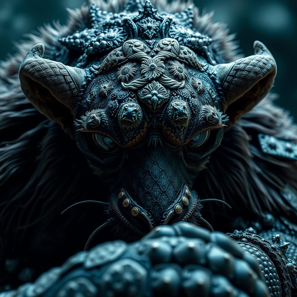 God of Mischief in Moody Atmosphere