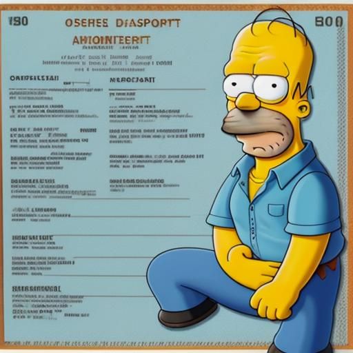 Homer Simpson Passport Documentation