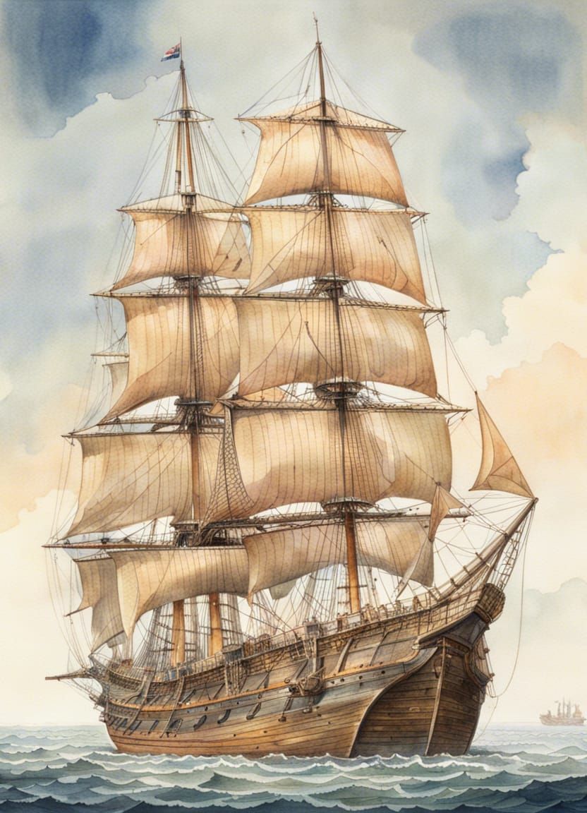 Gulliver's travels : Three-master 2