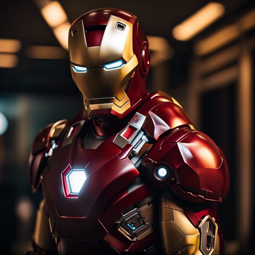 Iron Man: Professional Photography with Bokeh
