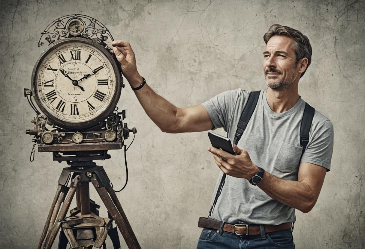 Journey Through Time with Past and Future Colliding