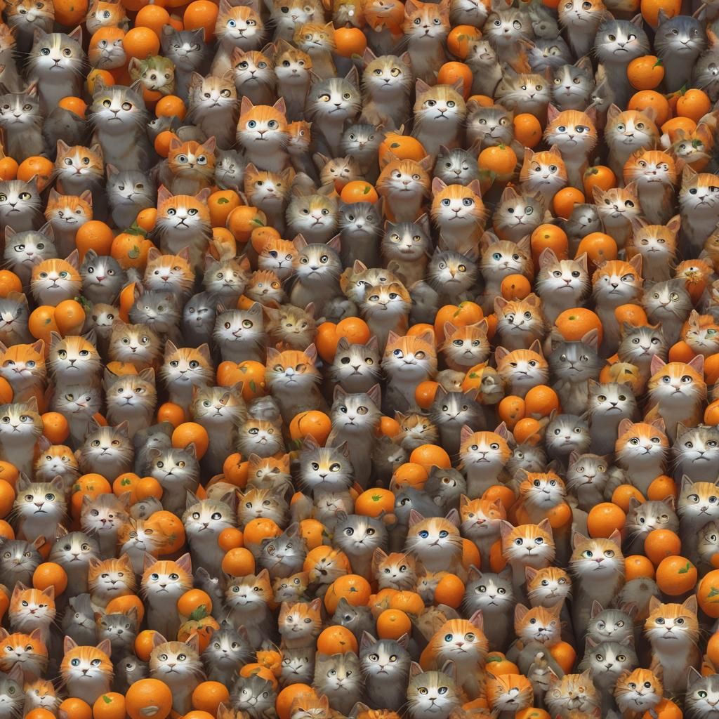 Sad Cat Expressing Emotions in Pixar Style