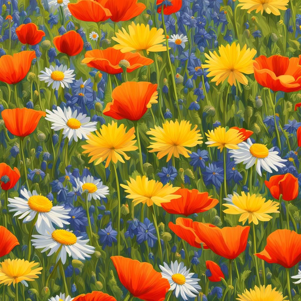 In the meadow