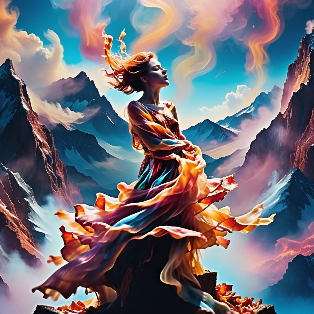 Freedom on Bacon Mountain: Surreal Abstract Expressionism